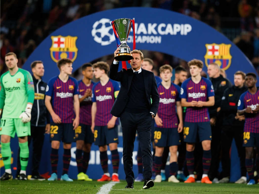 弗里克本季：国王杯与西超杯双冠，欧冠遗憾止步