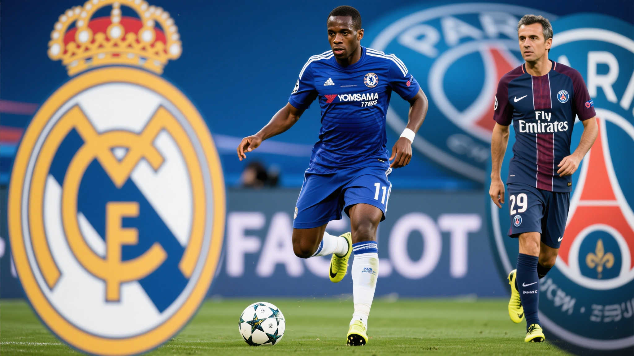 首先，从职业生涯来看，马克莱莱曾在三个世界级俱乐部